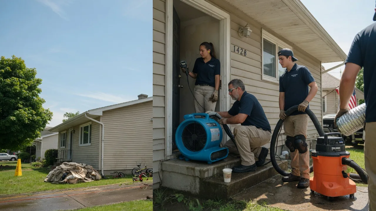 Water Damage Restoration in Hartford, IL near me